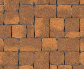 Тротуарная плитка Каменный Век Классико Модерн ColorMix 60 мм Коричнево-оранжевый