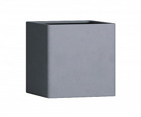 Кашпо Concretika Квадро 30x30x30 Арктик грей