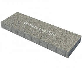 Тротуарная плита Фабрика Готика 900х300х80 мм Сильвер 10