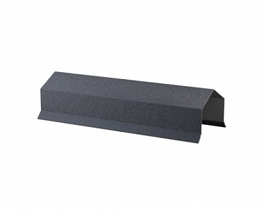 Верхняя заглушка Металлопрофиль Rancho Rooftop Бархат 0.5 RAL7016