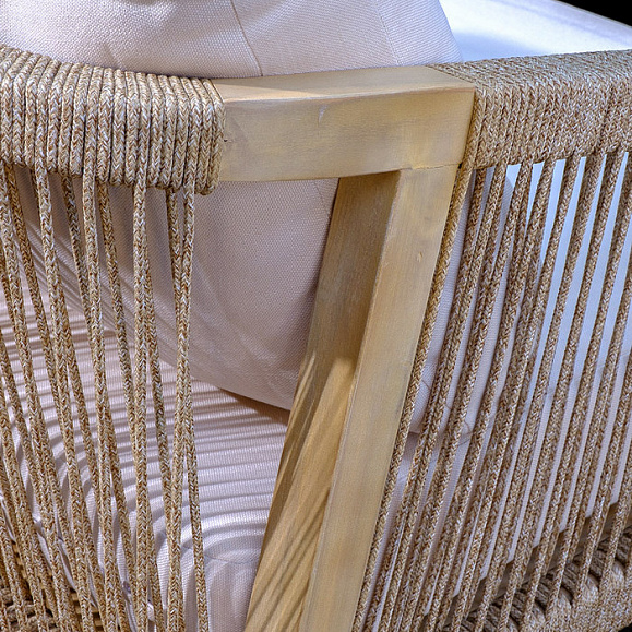 Диванная группа из акации RIMINI со столом 150 см L Joygarden фото 7