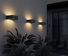 Настенный светильник (бра) Cont Maytoni O464WL-L18GF3K цвет Графит