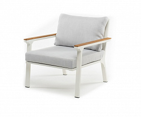 Кресло из алюминия CONCORDE белое Joygarden