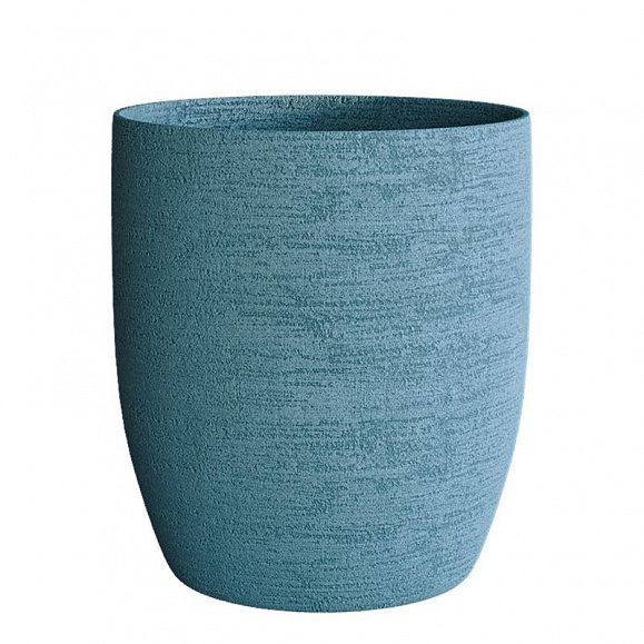 Кашпо Concretika  Vase3 D90 H95 Erosia Blue фото 1