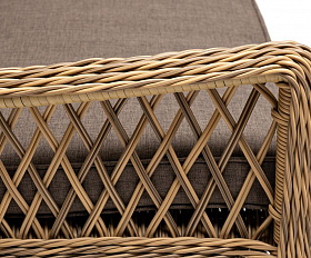 Обеденная группа Катания 4SIS на 6 персон, цвет соломенный