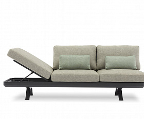 Комплект лаунж мебели Lund Brafritid антрацит/серый, алюминий