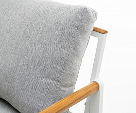 Кресло из алюминия MAYA белый Joygarden