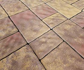 Тротуарная плитка Нобетек Старый город 2СГ5ф Колормикс №9