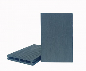 Террасная доска Террапол Смарт Пустотелая с пазом 4000 или 3000х130х22 мм, цвет Слива