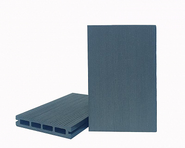 Террасная доска Террапол Смарт Пустотелая с пазом 4000 или 3000х130х22 мм, цвет Слива