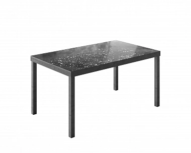 Стол Vitgarden Mirage Table 150 из базальта, цвет черный