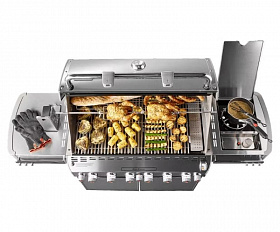 Газовый гриль Weber Summit S-670 gbs, Нержавеющая сталь 7370075