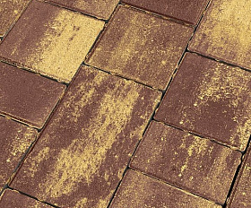 Тротуарная плитка Koldiz Новый Город 60 мм Оникс Осенний