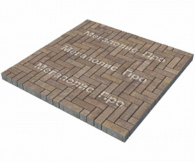 Тротуарная плитка Выбор Паркет Б.4.П.6 Искусственный камень Плитняк