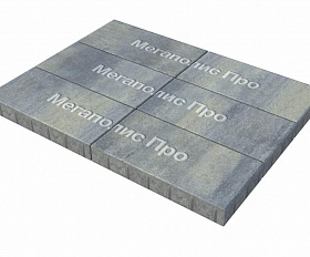 Тротуарная плитка Выбор Прямоугольник Б.5.П.10 600х300х100 мм Искусственный камень Габбро