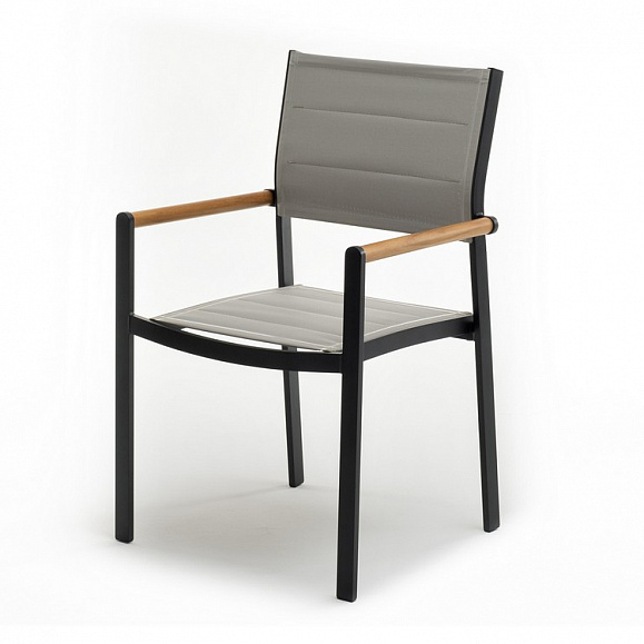 Стул из алюминия MAYA темный графит Joygarden фото 1