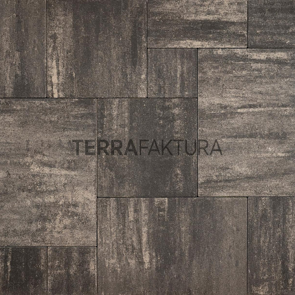 Тротуарная плитка Terrafaktura Ларго  60 мм Горный диабаз фото 1