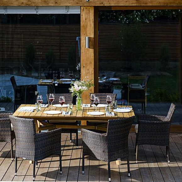 Обеденный комплект MODENA 180 см на 6 персон с креслами Joygarden фото 1