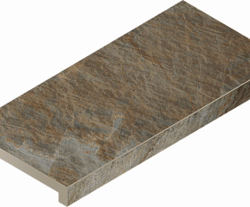 Керамогранитная ступень Italon Манетик X2 Дарк X2 33X60 Угл.пр