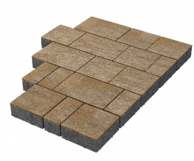 Тротуарная плитка Stellard Новый город 60 мм Голден