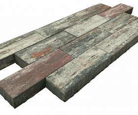 Тротуарная плитка Лидер 40 Паркет ColorMix 80мм Сильвинит