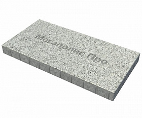 Тротуарная плита Фабрика Готика 1000x500x80 мм Голд 3