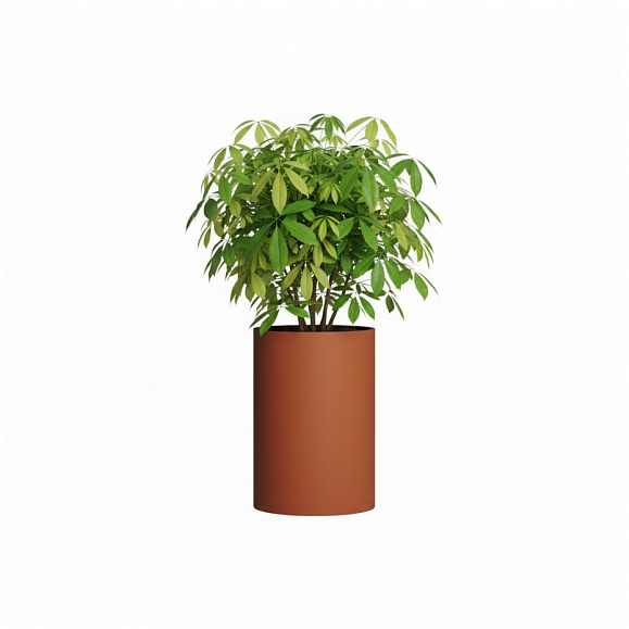 Кашпо Concretika Тюб Макси D40H60 Терракота 110 252 фото 6