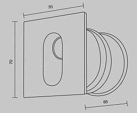 Подсветка для лестниц Via Urbana Maytoni O022-L3GR цвет Серый