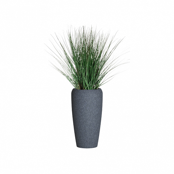 Кашпо TERRAFAKTURA Альто D24(27)х50 Базальт фото 1