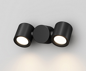 Настенный светильник (бра) Wall Street Maytoni O010WL-02B цвет Черный