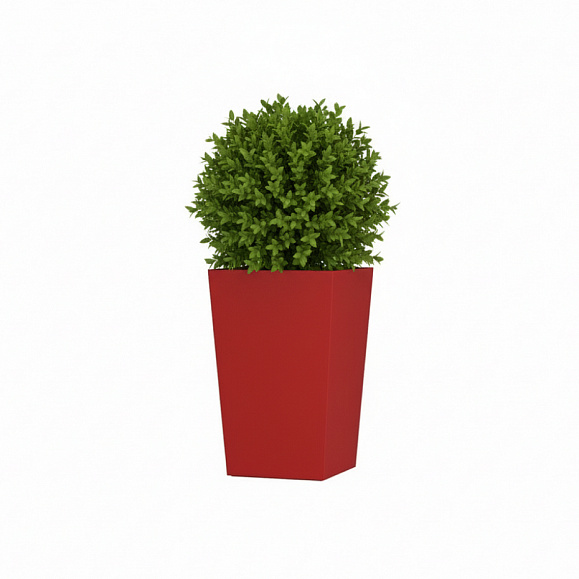 Кашпо Concretika Коник 40x40x70 Ред 3000 фото 2