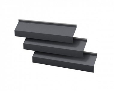 Ламель Жалюзи Металлопрофиль Blackout Garant 0,5 RAL7024