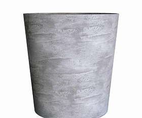 Кашпо Concretika Crater D60 H50 Concrete Grey Light