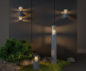 Уличный светильник Elektrostandard IP54 1508 TECHNO серый