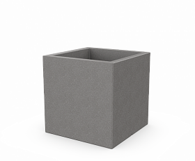 Кашпо Berkano Quarter 60 Gray Granite