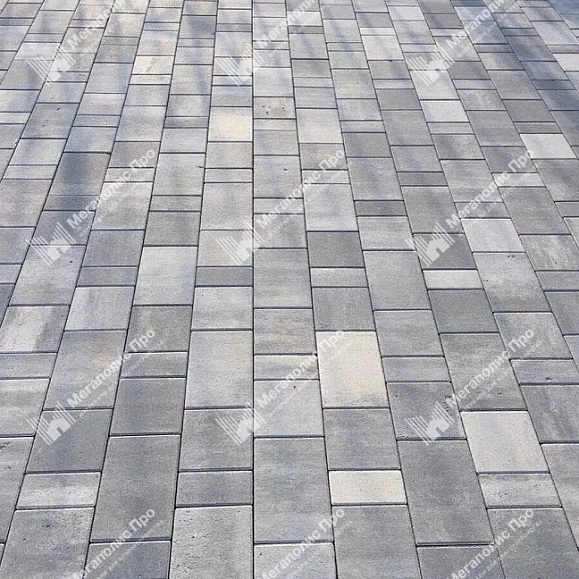 Тротуарная плитка Braer Старый Город Ландхаус 60 мм Colormix Туман фото 6