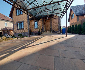 Тротуарная плита Artstein Инсбрук Ланс 60 мм Color Mix Тахель