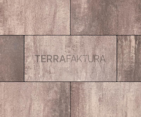Тротуарная плитка Terrafaktura Урбан 600x300x80 мм Бархатный закат