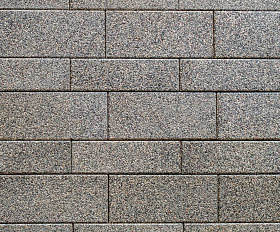 Тротуарная плитка Выбор Паркет мультиформатный Б.9.Псм.8 80 мм Серый с черным Гранит