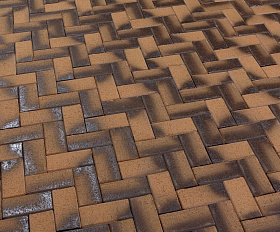 Тротуарная клинкерная брусчатка Feldhaus Klinker 248 areno nero 200*100*45