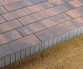 Тротуарная плитка 342 Механический завод Ригель трио 80 мм Гавана