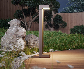 Ландшафтный светильник Barclay Street Maytoni O013FL-L9B цвет Черный