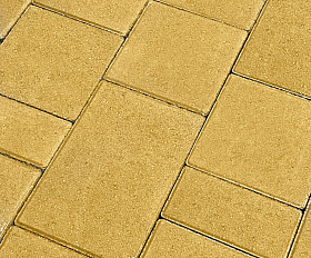 Тротуарная плитка Koldiz Ривьера 50 мм Моно Желтый