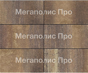 Тротуарная плитка Выбор Прямоугольник Б.5.П.8 600х300х80 мм Листопад Гранит Мокко