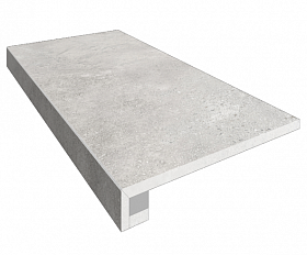 Комплект Керамогранитная ступень Estima TF01 33x120 см с бортиком + Подступенок 14,5х120 см