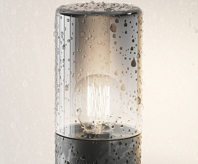 Ландшафтный светильник Amas Maytoni O432FL-01GF1 цвет Графит