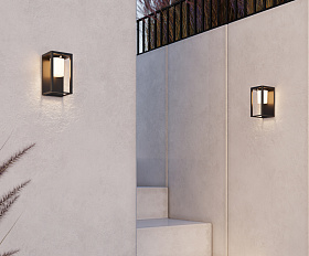 Настенный светильник (бра) Shatter Maytoni OSL457WL-L2GF3K цвет Графит