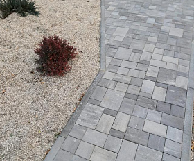 Тротуарная плитка Artstein Инсбрук Альпен 60 мм Color Mix Актау