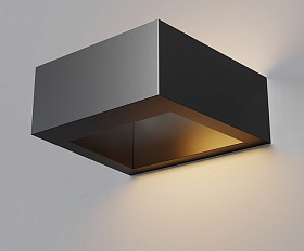 Настенный светильник (бра) Cont Maytoni O464WL-L18GF3K цвет Графит