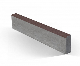 Бордюр садовый Koldiz БР 100.20.8 Моно Коричневый